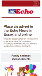 Mobile Screenshot of adbooker.echo-news.co.uk